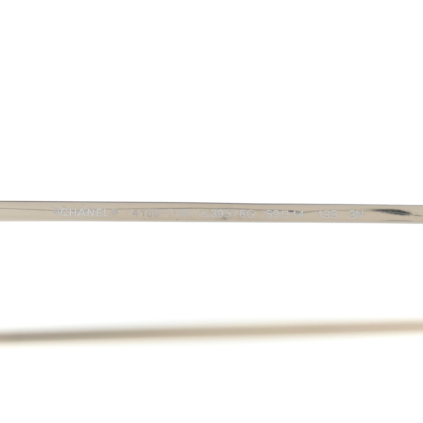 Metal Aviator CC Sunglasses 4189-T-Q Gold
