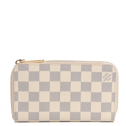Louis Vuitton Damier Azur Compact Zippy Wallet 1 of 7
