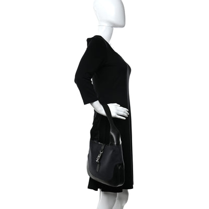 Gucci Felt Small Jackie O Hobo Black 2 of 11