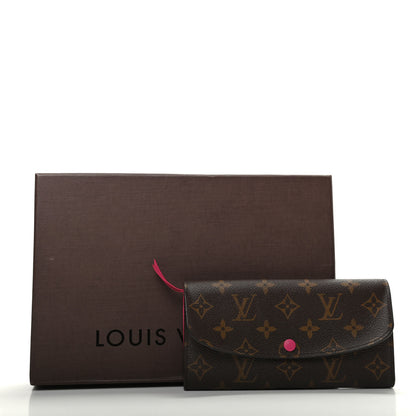 Louis Vuitton Monogram Emilie Wallet Hot Pink 7 of 7