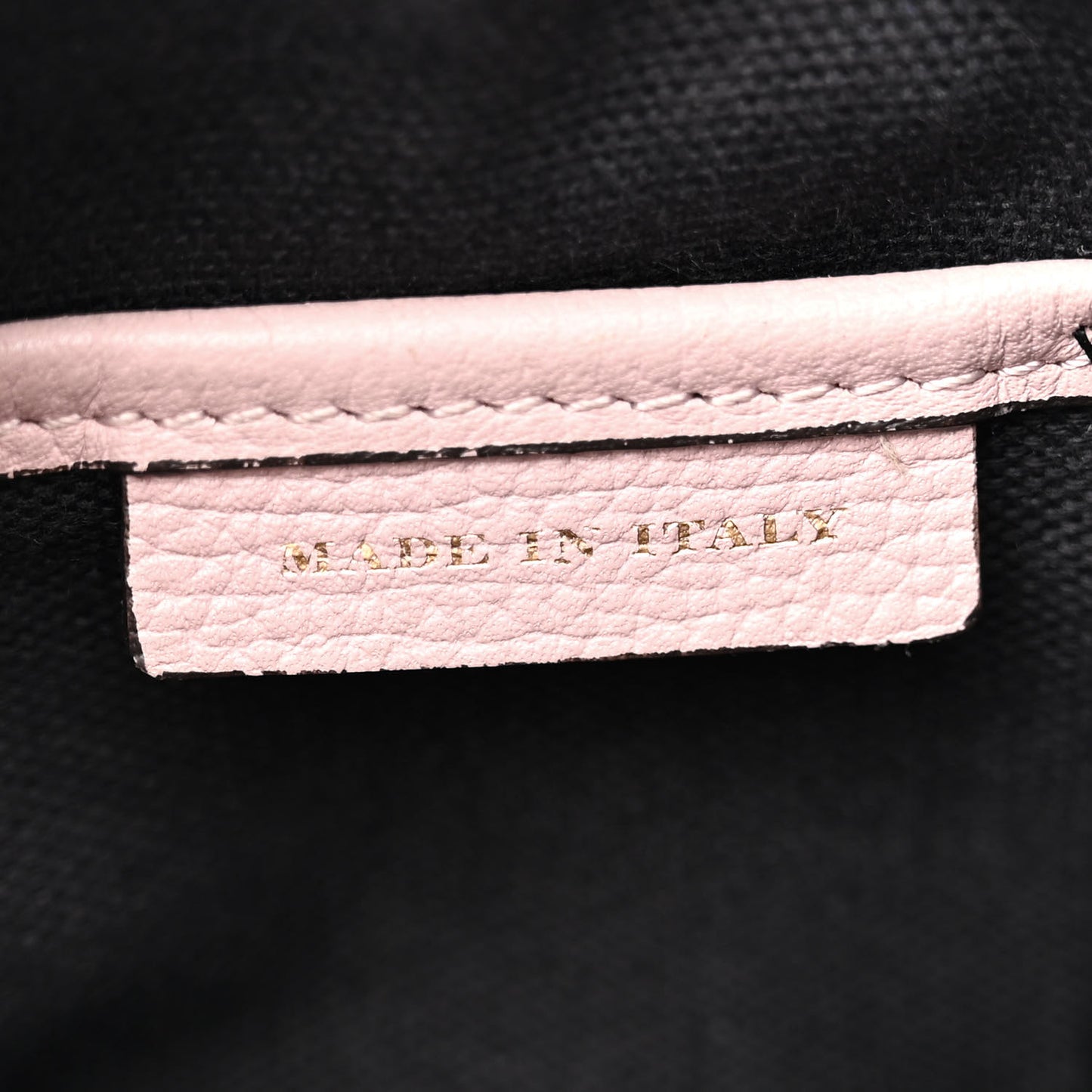 Derby Calfskin House Check Small Banner Tote Pink