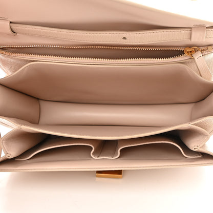 Celine Liege Calfskin Medium Classic Box Flap Bag Powder 5 of 13