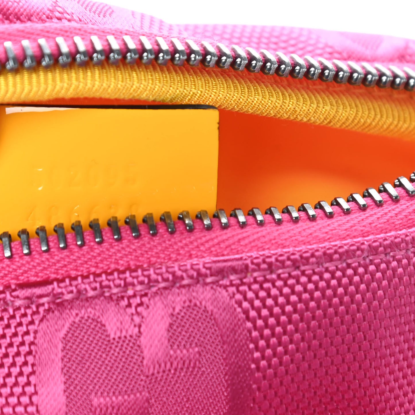 Econyl Nylon Monogram Web Off The Grid Childrens Belt Bag Pink