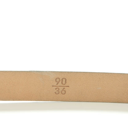 Chanel Lambskin CC Logo Skinny Belt 90 36 Black 4 of 7