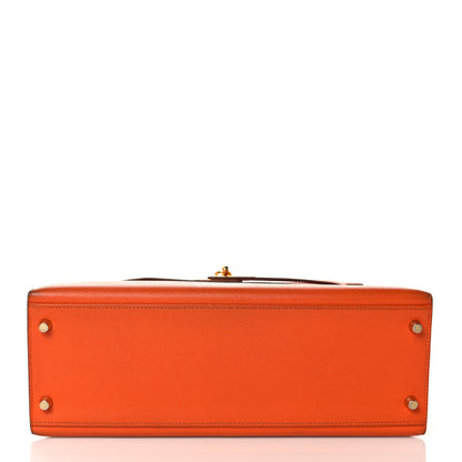 Hermes Epsom Kelly Sellier 32 Feu 6 of 47