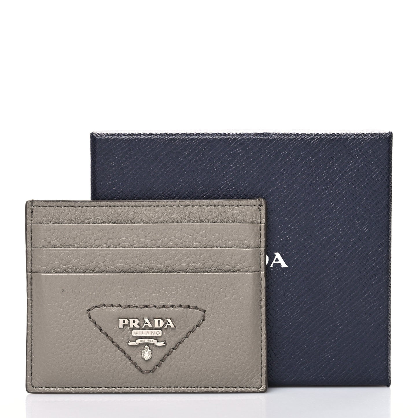 Vitello Daino Card Holder Argilla