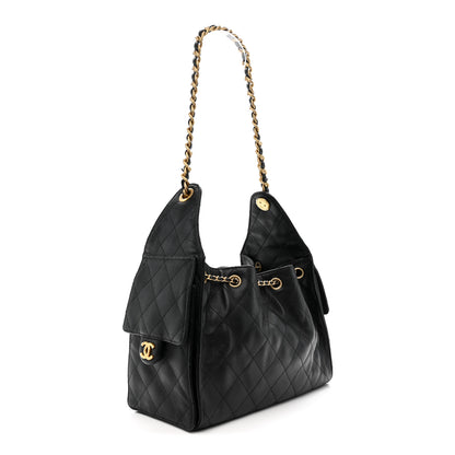 Chanel Caviar Quilted Small Chanel 25 Handbag Black 4 of 12