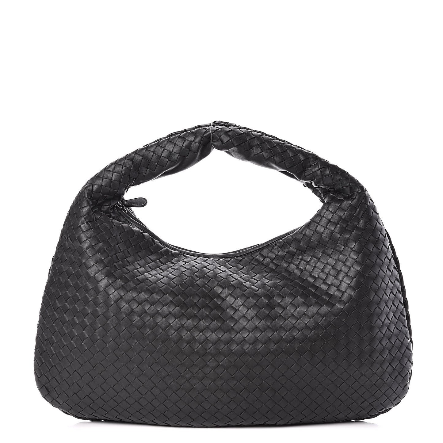 Nappa Intrecciato Large Veneta Hobo Ardoise