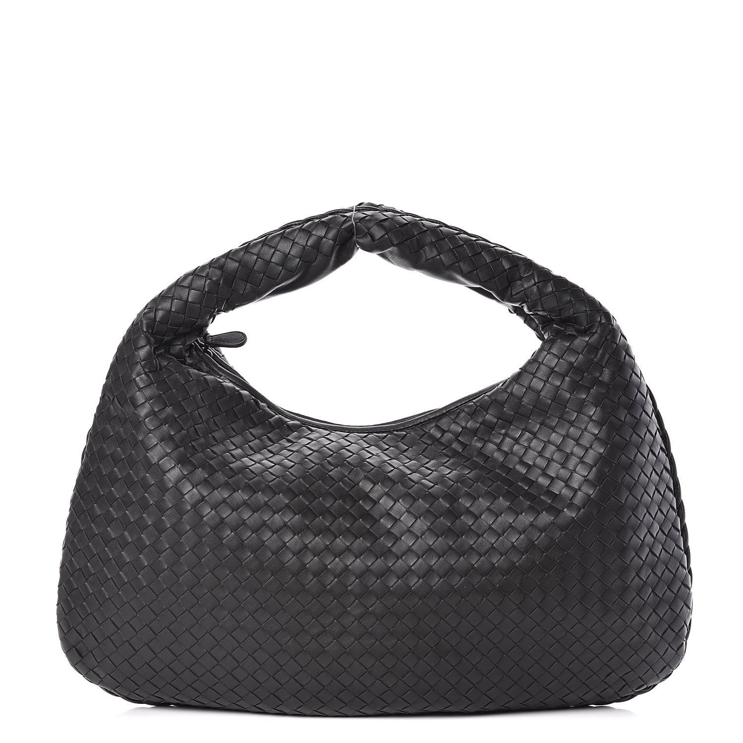 Bottega Veneta Nappa Intrecciato Large Veneta Hobo Ardoise 1 of 9
