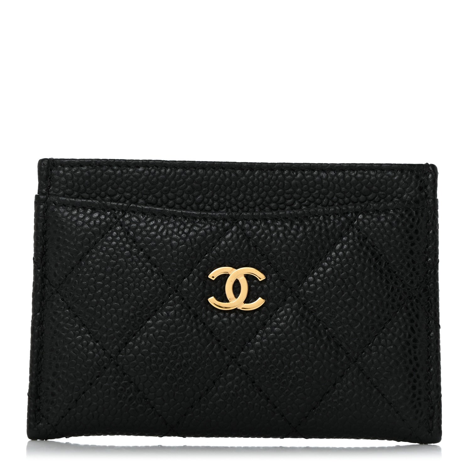 Chanel Caviar Quilted Card Holder Black 1 of 8