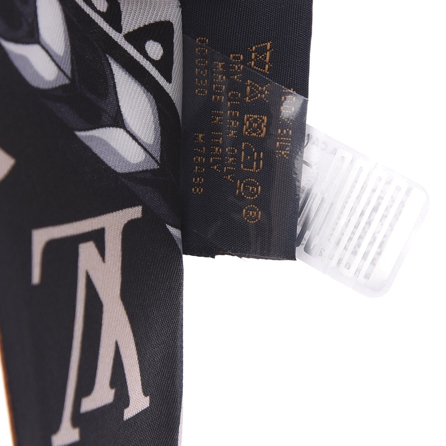 Louis Vuitton Silk Monogram LV Crafty Bi Color BB Bandeau Caramel Black 3 of 4