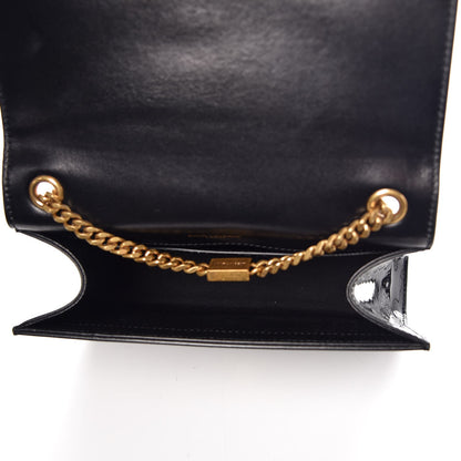 Saint Laurent Patent Small Monogram Kate Satchel Black 6 of 8