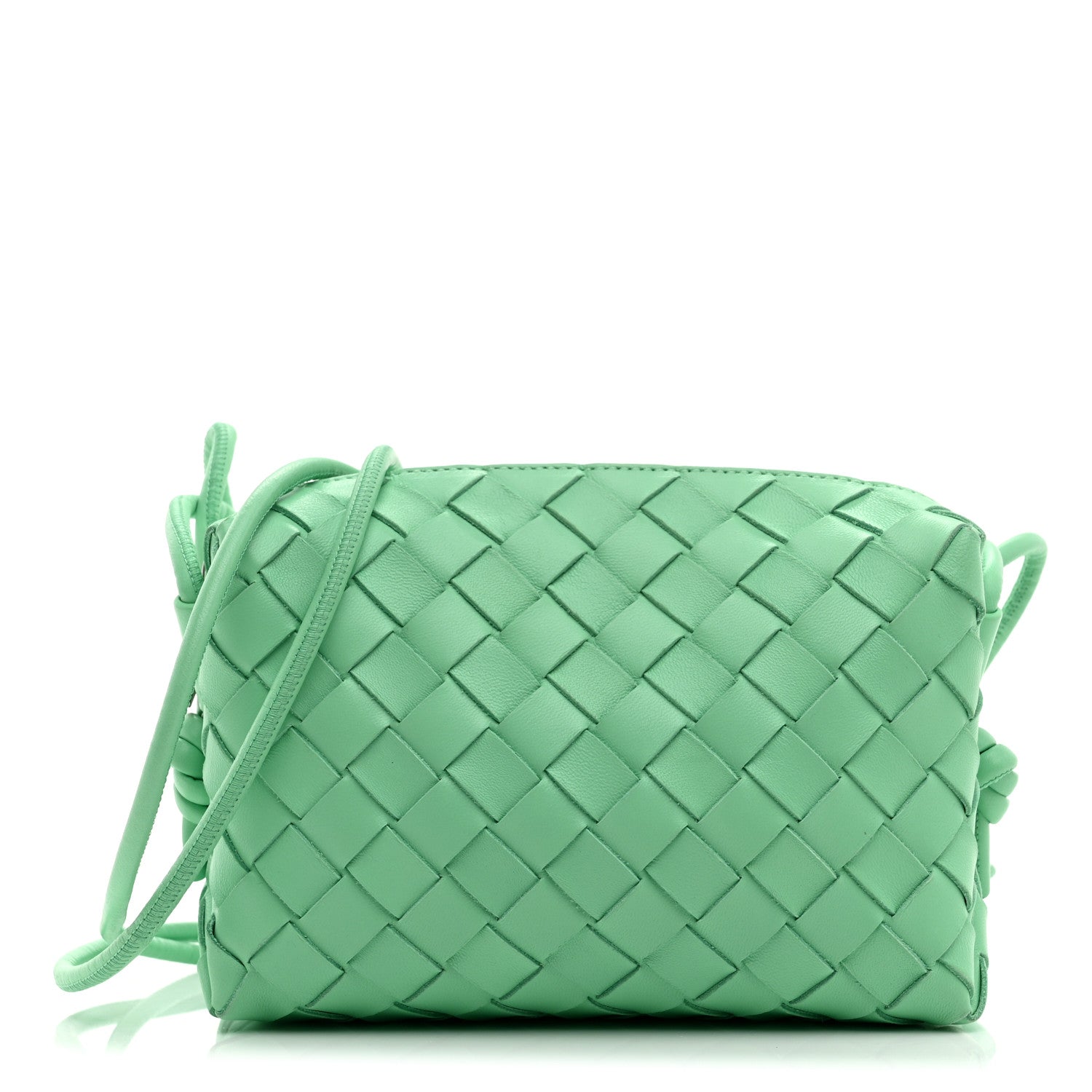 Bottega Veneta Nappa Intrecciato Mini Loop Camera Bag Fountain 1 of 9