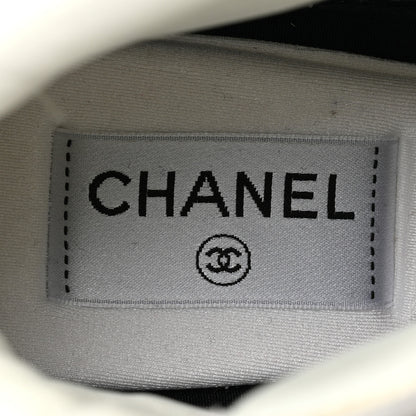 Chanel Calfskin CC High Top Sneaker 40 White 9 of 9
