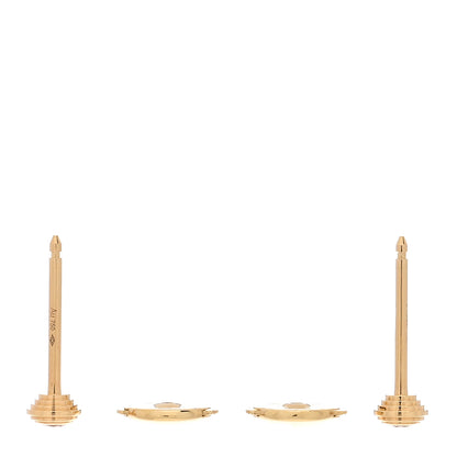 Cartier 18K Yellow Gold Diamond XS D'Amour Earrings 3 of 5