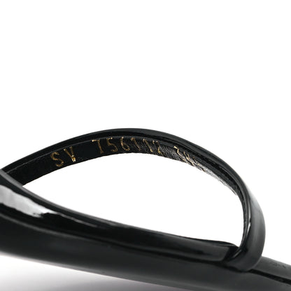 Saint Laurent Vernice Grupy Dita 110 Sandals 38.5 Black 9 of 10