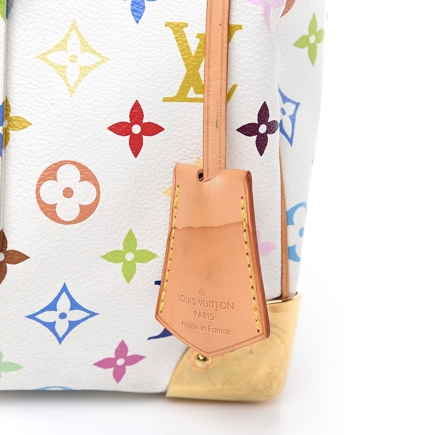 Monogram Multicolor Speedy 30 White