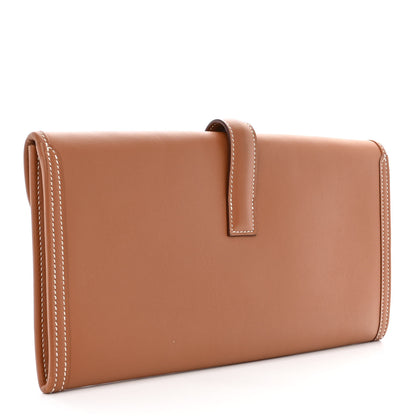 Hermes Swift Jige Elan 29 Clutch Gold 3 of 10