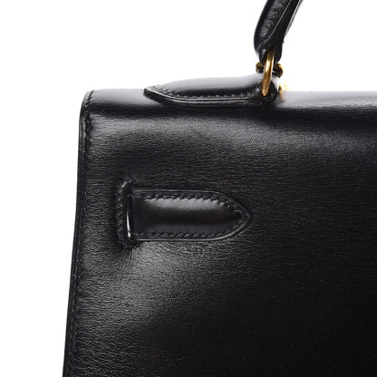 Hermes Box Kelly Sellier 32 Black 22 of 45