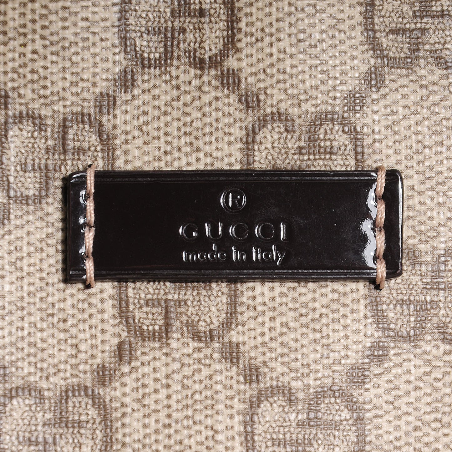 GG Plus Monogram Medium Joy Boston Brown