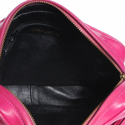 Chanel Lambskin Tassel Camera Case Fuchsia 7 of 12