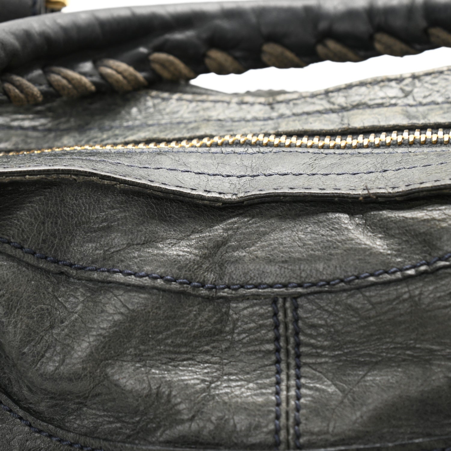Balenciaga Agneau Giant 21 Gold Hardware Part Time Anthracite 11 of 12