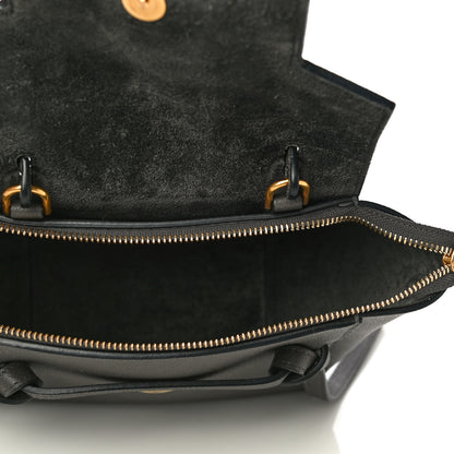 Celine Grained Calfskin Nano Belt Bag Grey 7 of 10