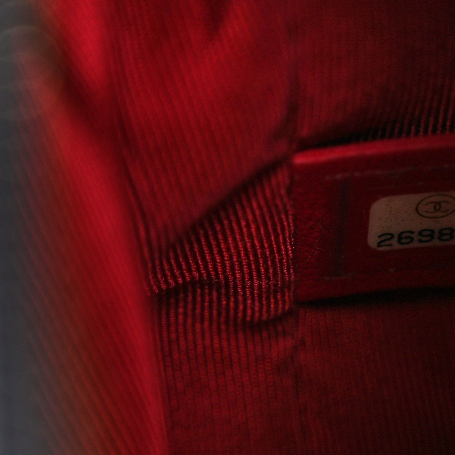 Aged Calfskin Quilted Small Gabrielle Hobo Navy Black