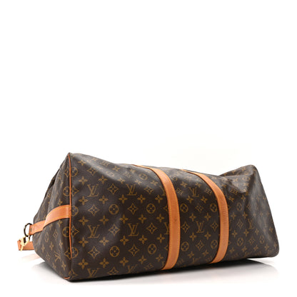 Louis Vuitton Monogram Keepall Bandouliere 55 3 of 8