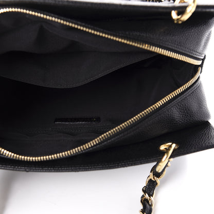 Chanel Caviar Quilted Petit Timeless Tote PTT Black 6 of 11
