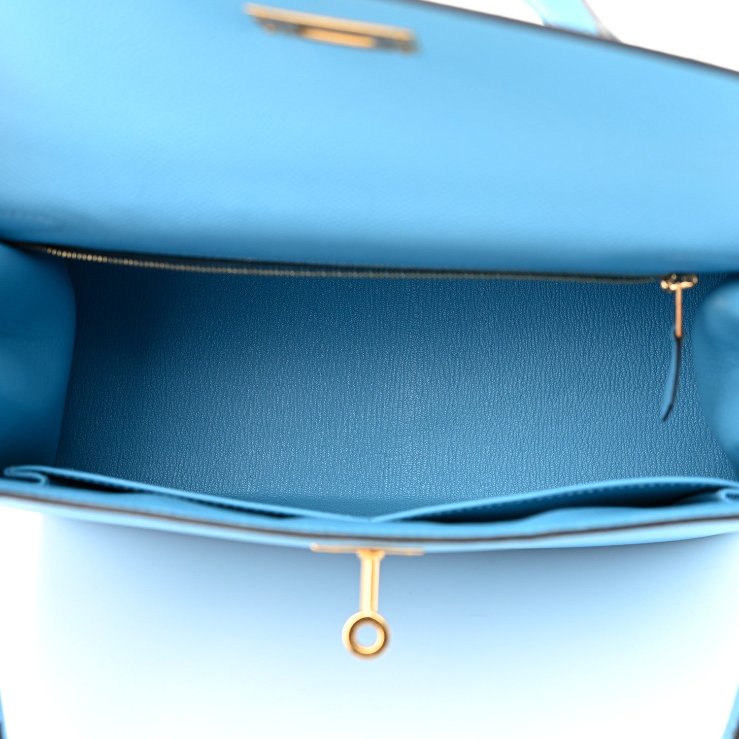 Hermes Epsom Kelly Sellier 28 Celeste 5 of 12