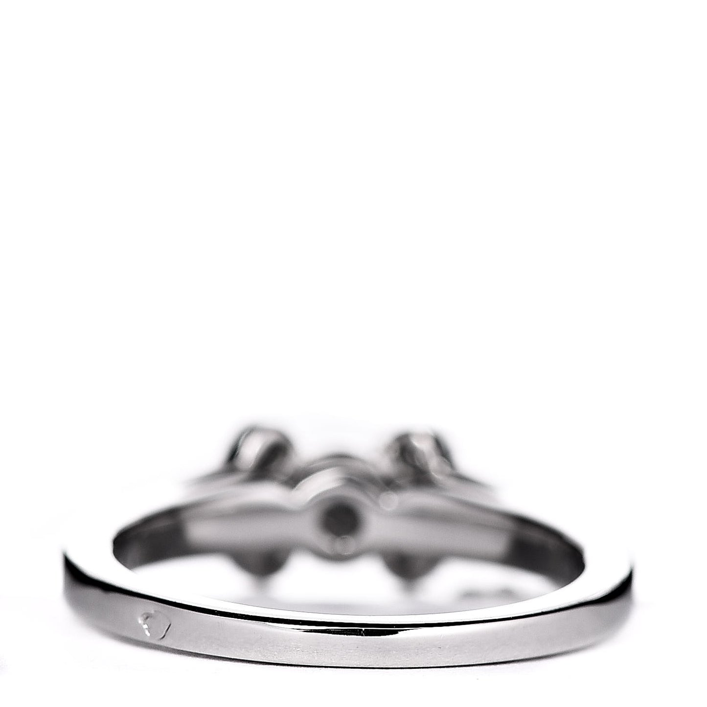 Platinum Diamond .18ct Ballerine Solitaire Engagement Ring 47 4