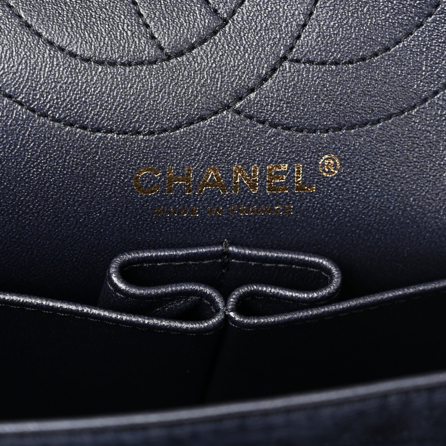 Chanel Ombre Velvet Quilted 2.55 Reissue 225 Flap Navy 6 of 10