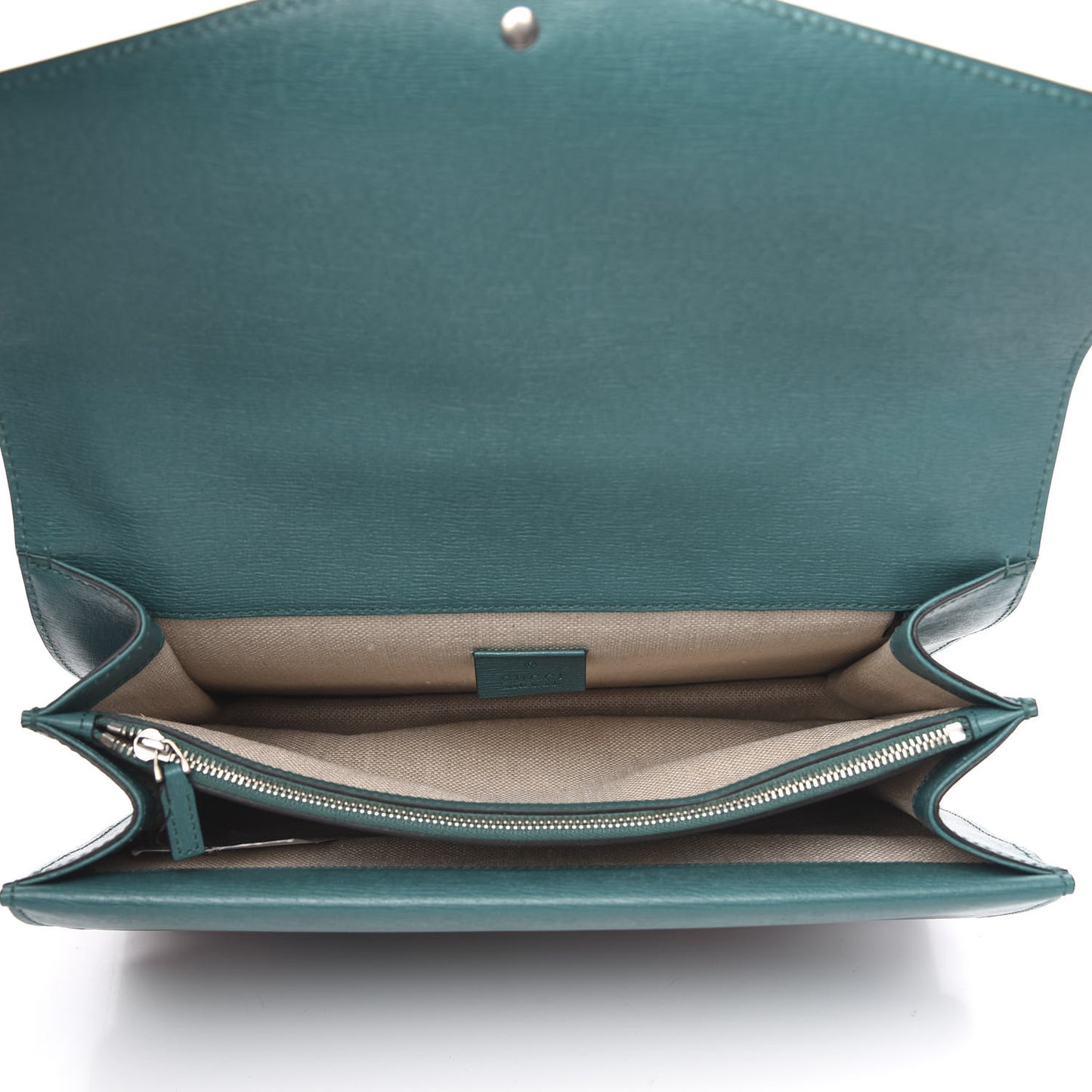 Calfskin Blooms Print Medium Dionysus Shoulder Bag Bright Emerald Multicolor