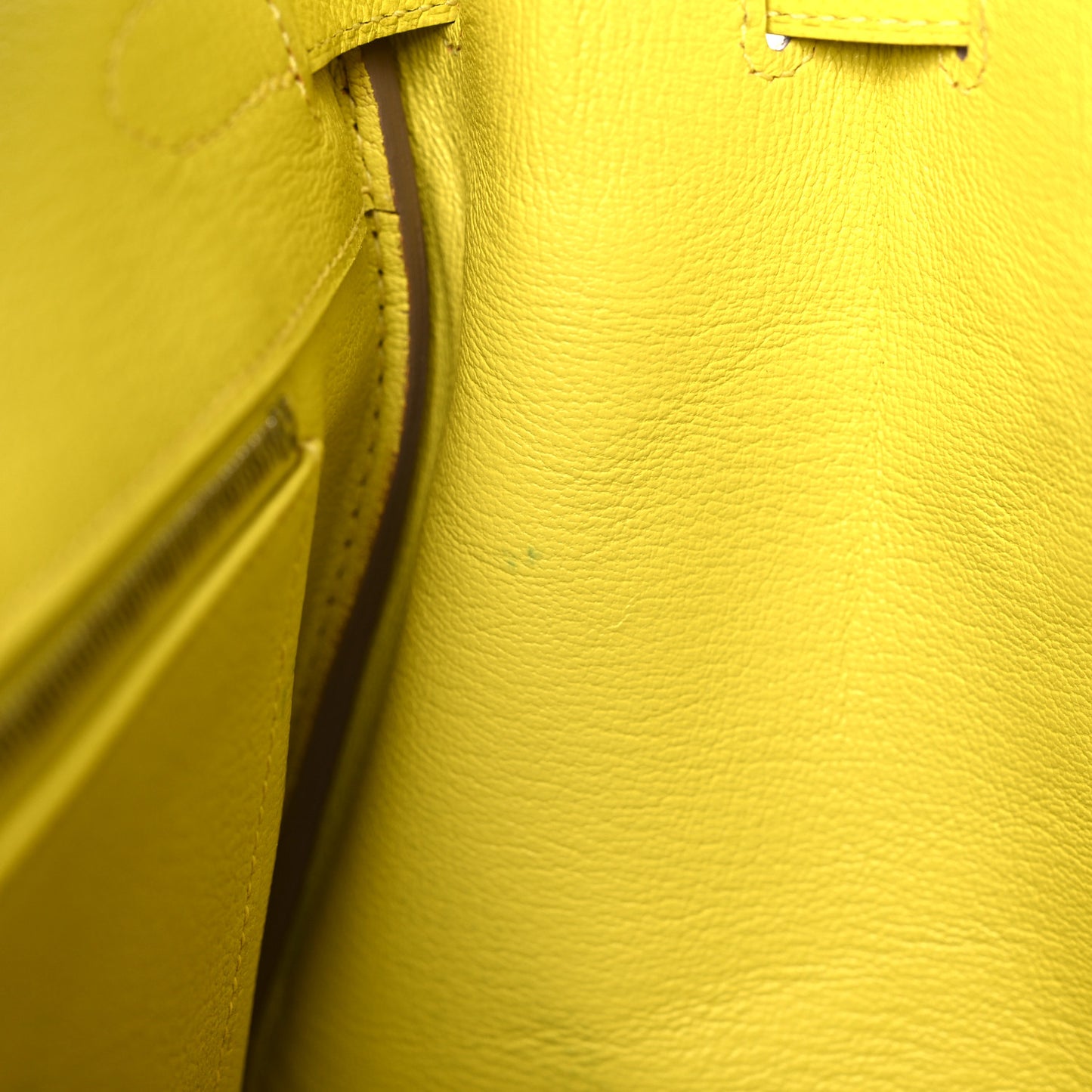Epsom Birkin 35 Lime