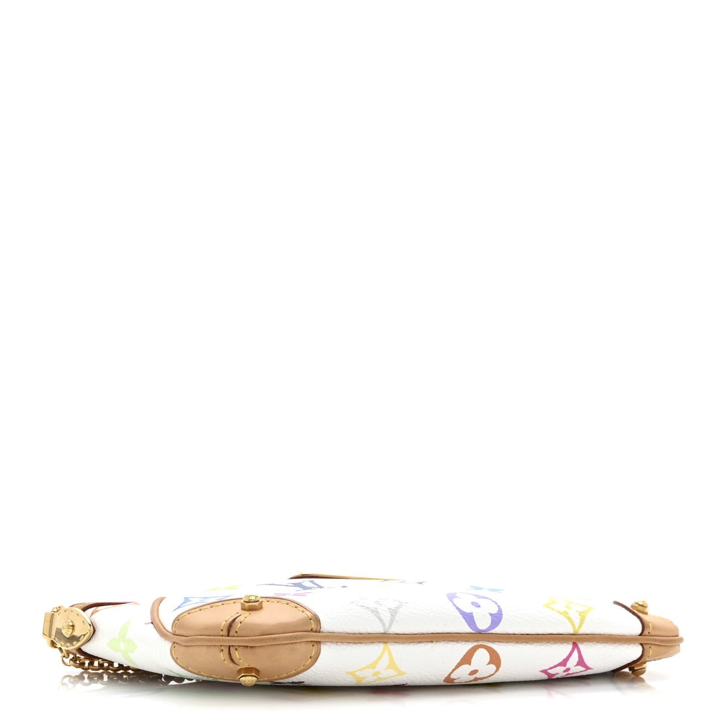 Monogram Multicolor Pochette Milla MM White