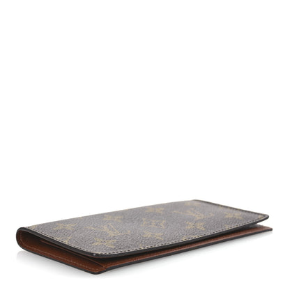 Louis Vuitton Monogram Simple Checkbook Holder Wallet Cover 4 of 7