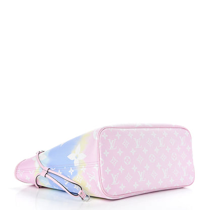 Louis Vuitton Monogram Escale Neverfull MM Pastel 4 of 12