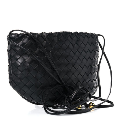 Bottega Veneta Nappa Intrecciato Mini Bulb Black 2 of 8