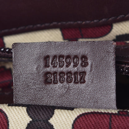 Gucci Guccissima Large Punch Tote Chocolate Brown 7 of 11