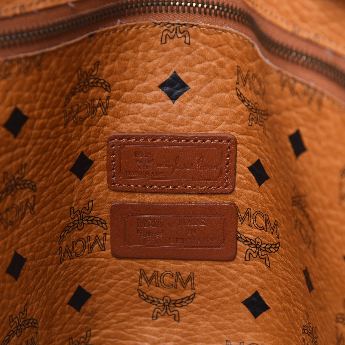 Visetos Shopper Tote Cognac
