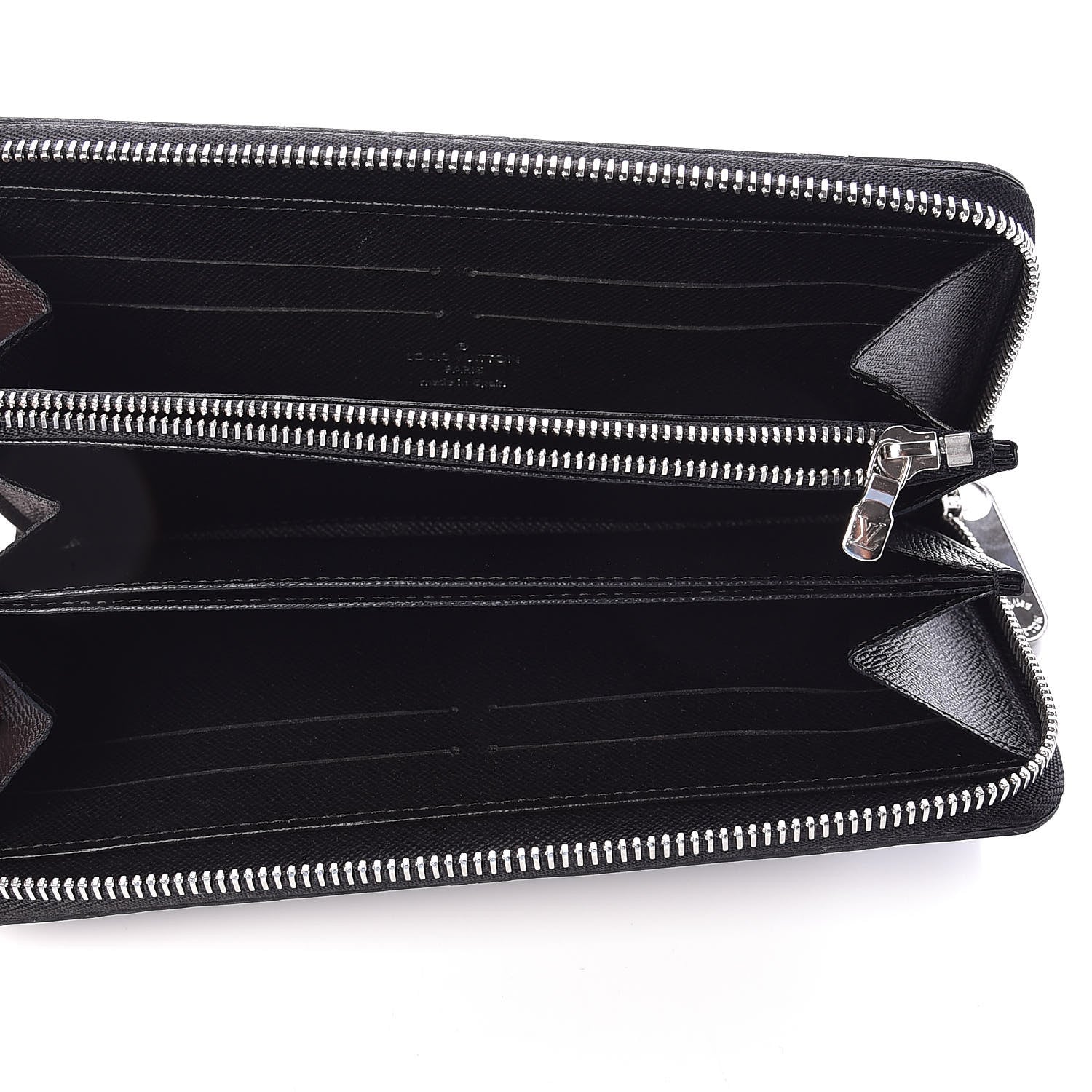 Louis Vuitton Epi Zippy Wallet Black 5 of 7