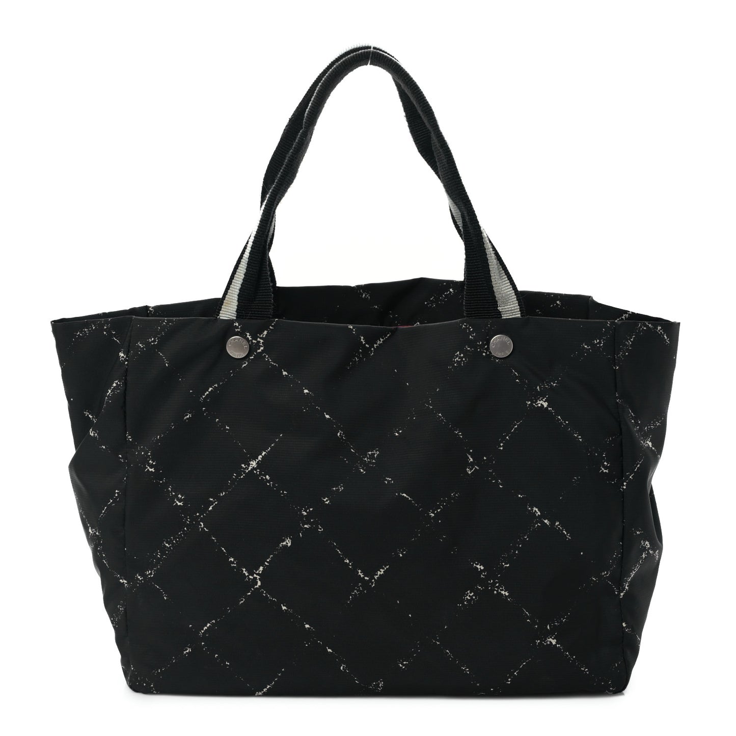 Nylon Travel Toiletry Tote Black