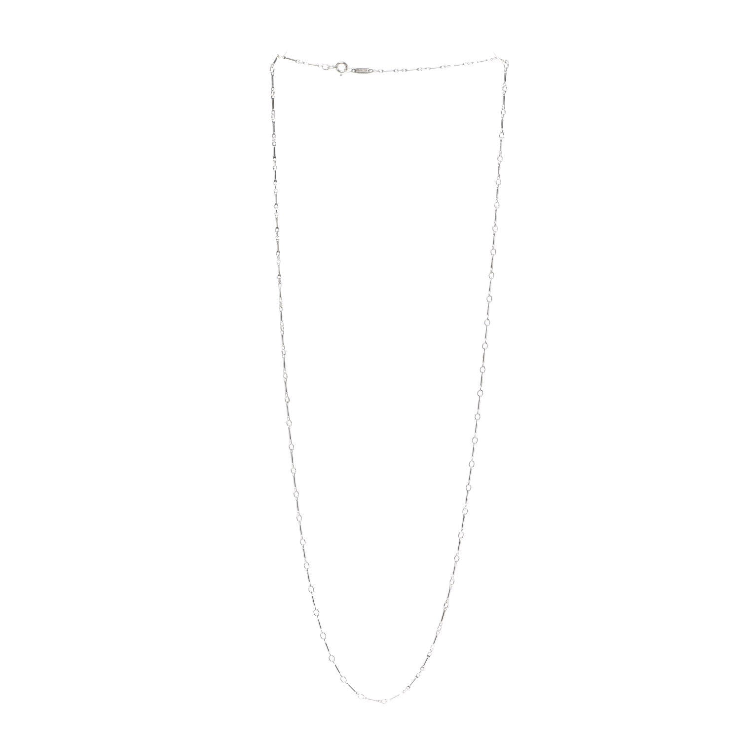 Tiffany Sterling Silver Chain Necklace 24" 3 of 4