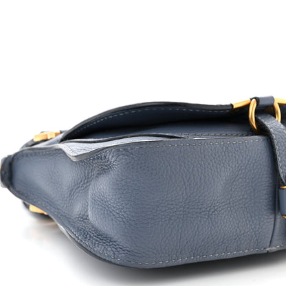 Chloe Calfskin Small Marcie Satchel Shady Cobalt 9 of 16