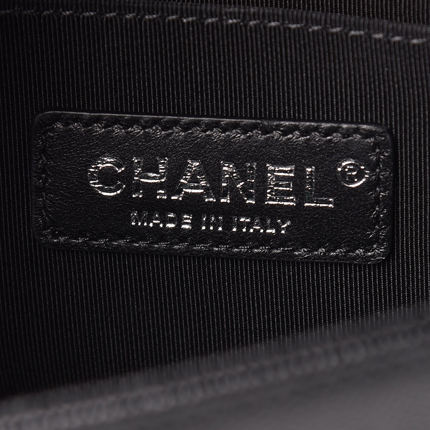 Caviar Quilted Small Boy Flap Black