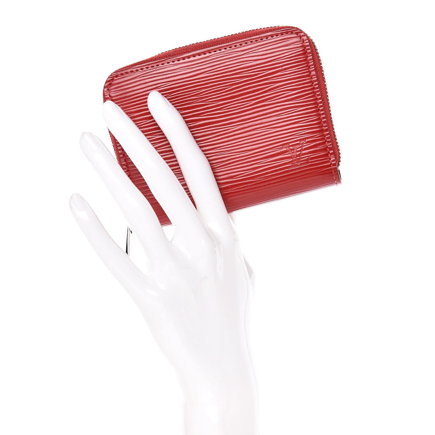 Epi Zippy Coin Purse Rubis