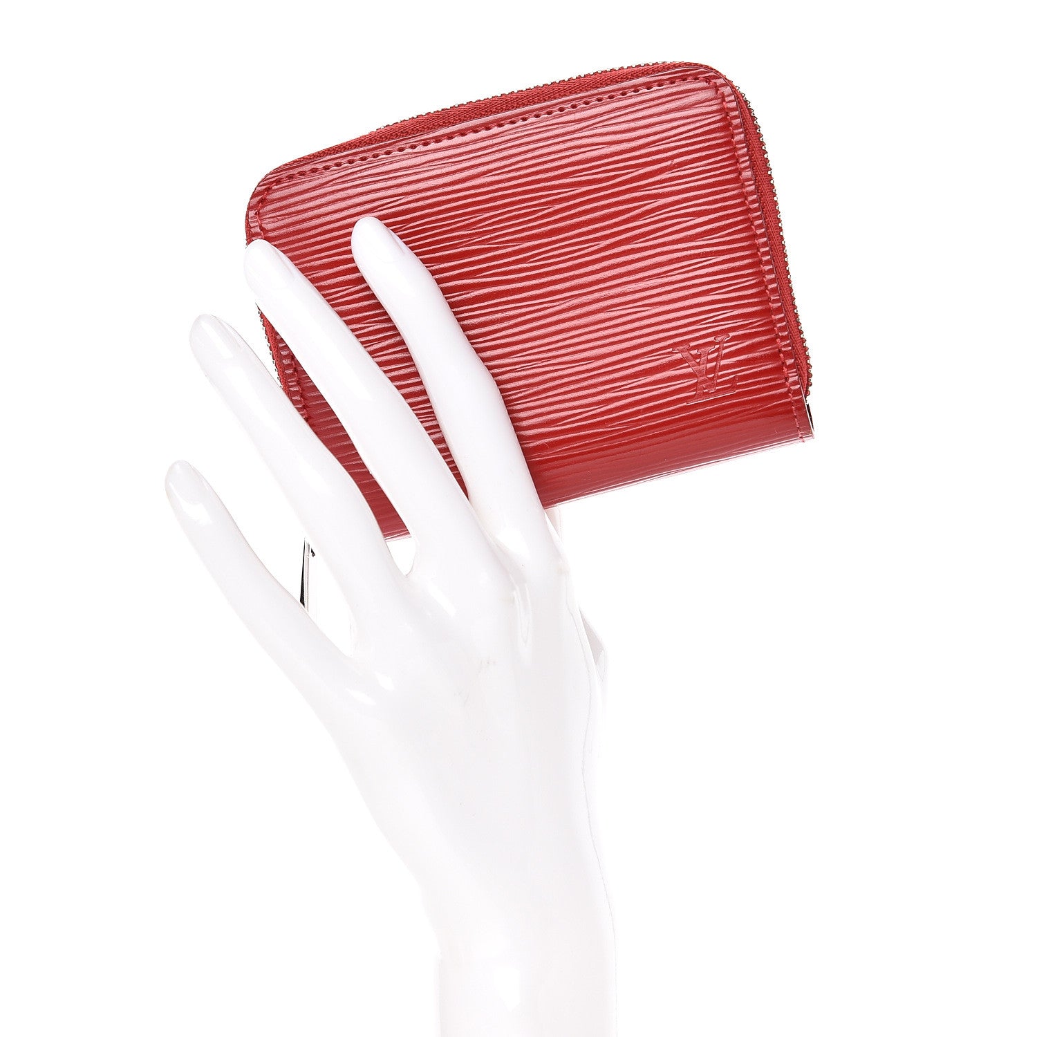 Louis Vuitton Epi Zippy Coin Purse Rubis 2 of 9
