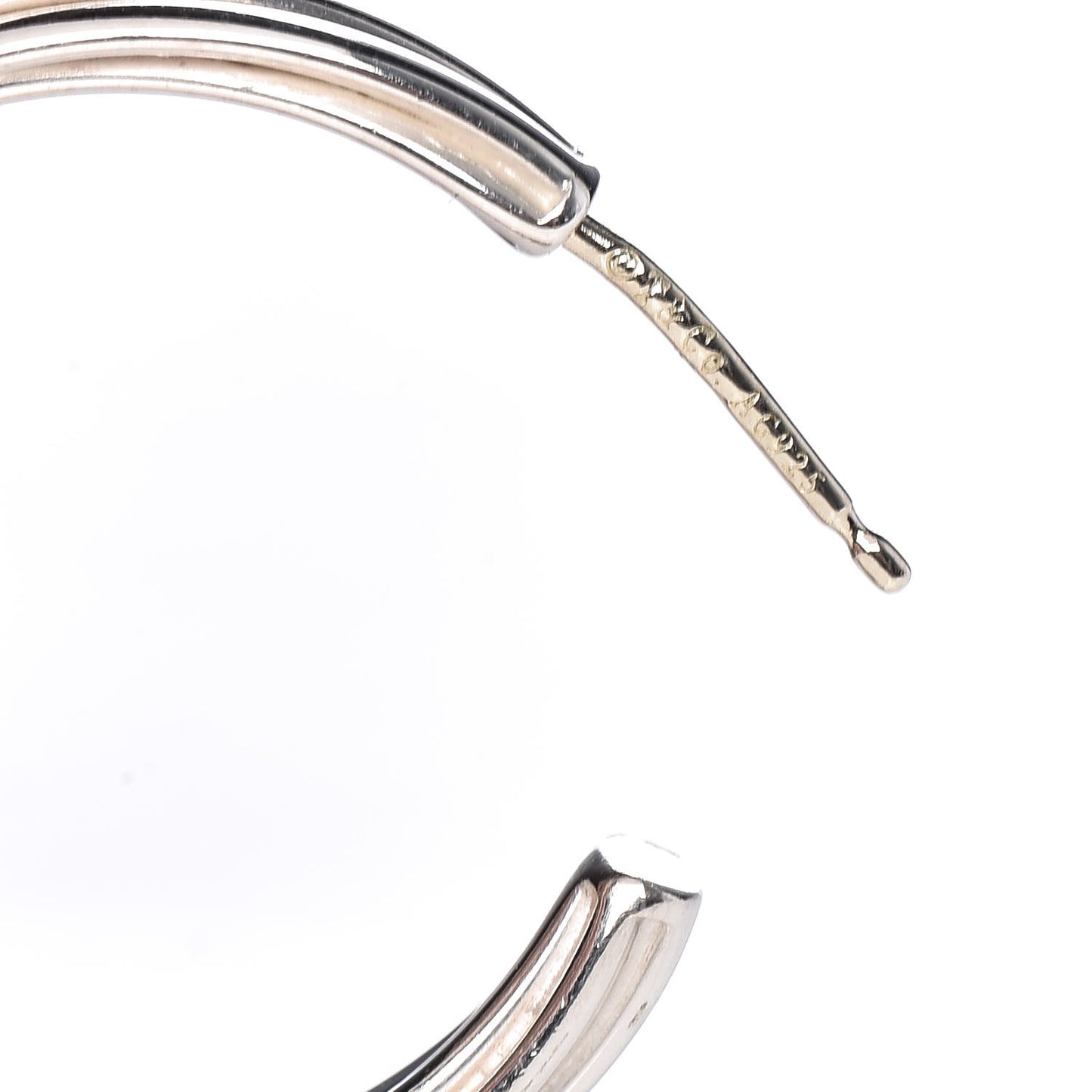 Sterling Silver Melody Hoop Earrings
