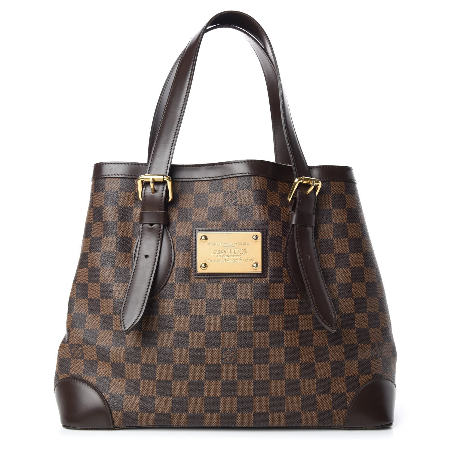 Louis Vuitton Damier Ebene Hampstead MM 1 of 18